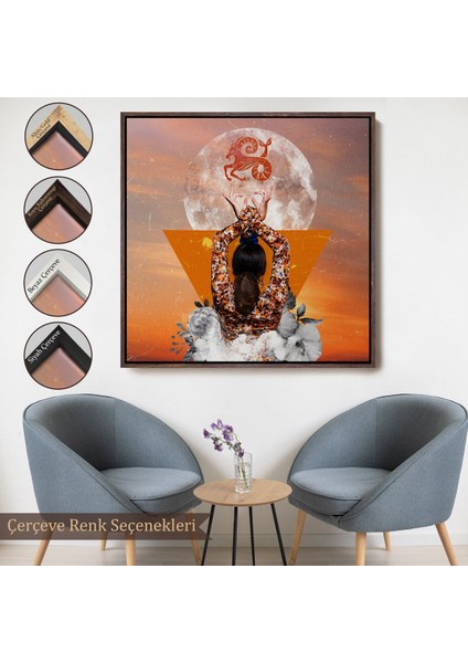 canvas Serie Burç ve Astroloji TABLOSU-8327 fırsatları
