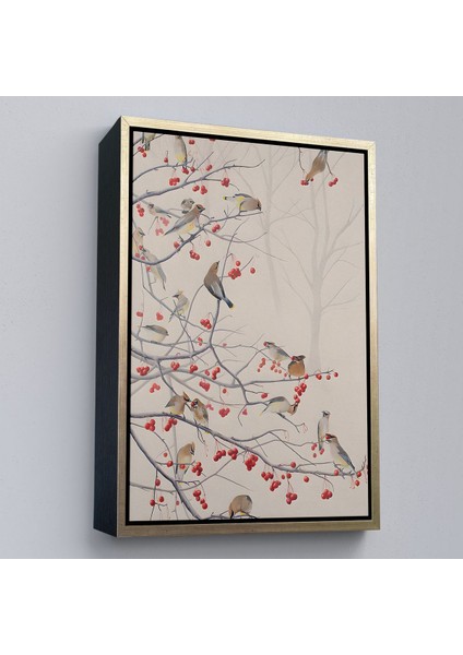 canvas Serie Kuşburnu Ağacındaki Kuşlar TABLOSU-8042 modelleri