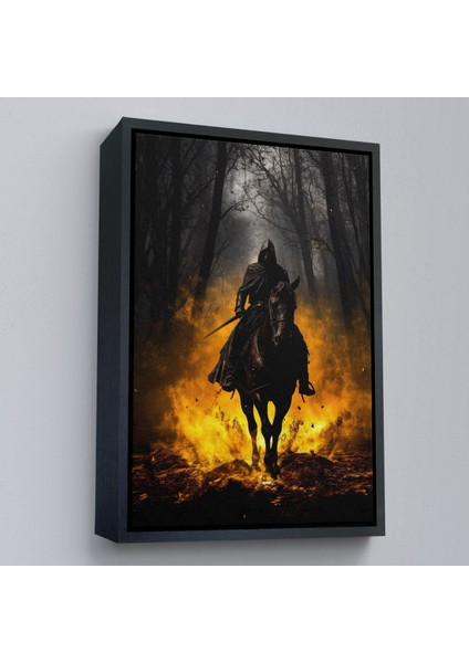 canvas Serie Cehennemin Dibinden Gelen Savaşçı TABLOSU-7982