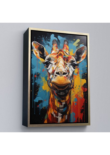 canvas Serie Sevimli Zürafa TABLOSU-7722