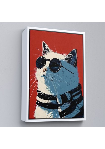 ^#canvas Serie Cool Kedi TABLO-7643