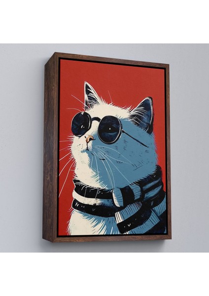 ^#canvas Serie Cool Kedi TABLO-7643 fiyatları