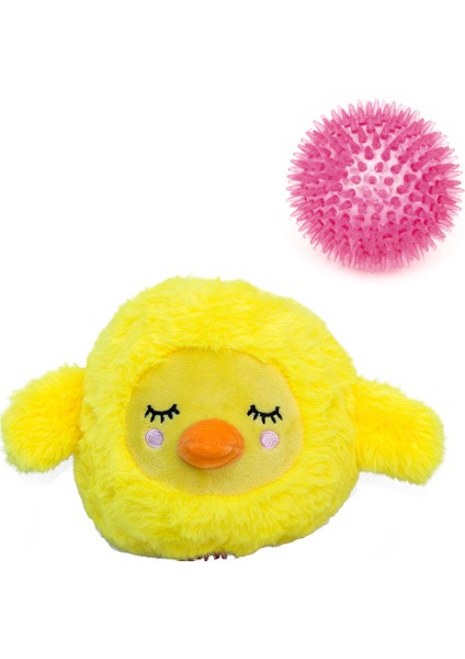 Öten Peluş Civciv Çap 8,5 cm