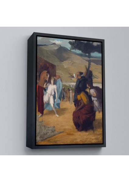 canvas Serie Edgar Degas - Iskender ve Bucephalus TABLOSU-8056 modelleri