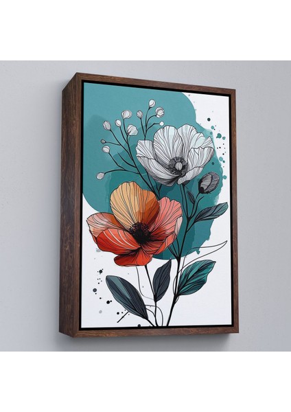 ^#canvas Serie Haşhaş Çiçekleri TABLOSU-7647 fiyatları