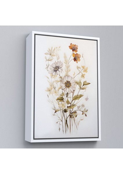 canvas Serie Soft Çiçekler TABLOSU-8040