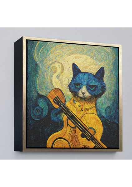 canvas Serie Kedi Doku TABLOSU-8357