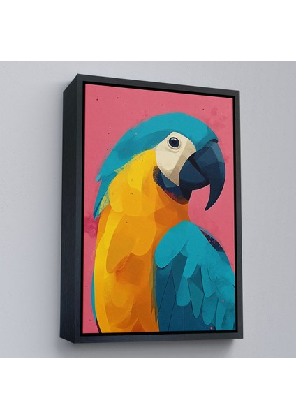 canvas Serie Renkli Ara Papağanı TABLO-7579 modelleri