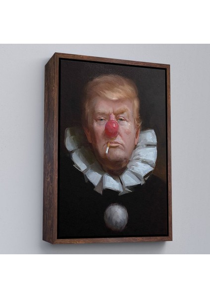 canvas Serie Palyaço Donald Trump TABLO-7849