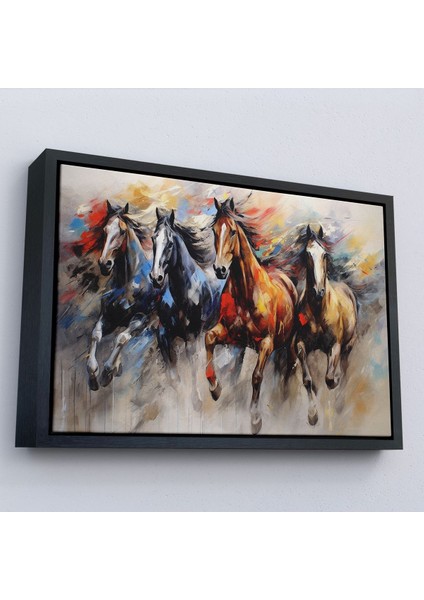 canvas Serie Koşan Atlar TABLOSU-7257