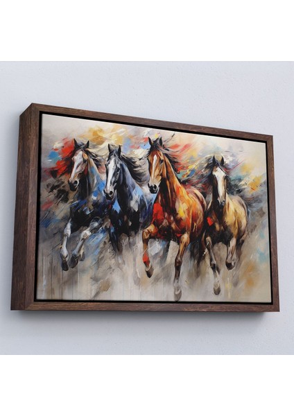 canvas Serie Koşan Atlar TABLOSU-7257 fiyatları
