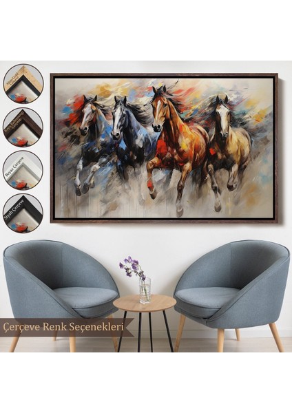 canvas Serie Koşan Atlar TABLOSU-7257 fırsatları