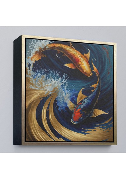canvas Serie Koi Balığı TABLOSU-8346 fiyatları