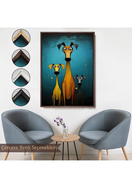 canvas Serie Çılğın Köpek Ailesi TABLO-7687 fırsatları