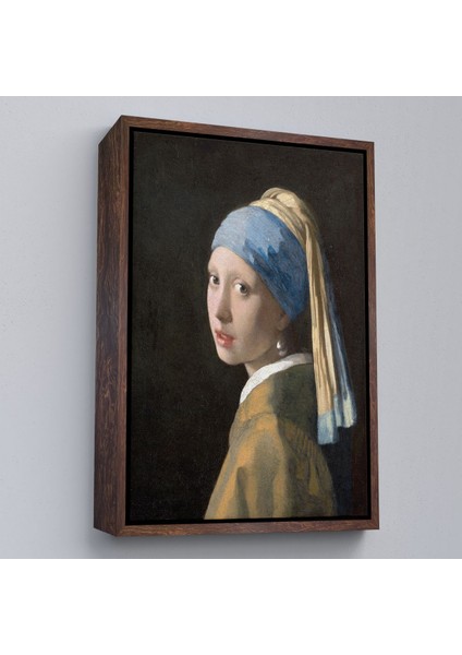 canvas Serie Johannes Vermeer - Inci Küpeli Kız Tablosu - Girl With A Pearl EARRING-7309 fiyatları