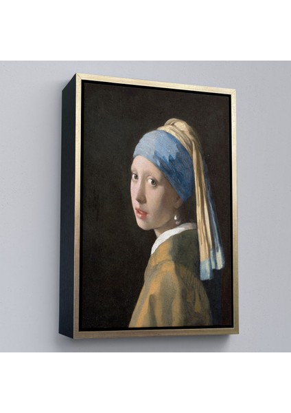 canvas Serie Johannes Vermeer - Inci Küpeli Kız Tablosu - Girl With A Pearl EARRING-7309 modelleri