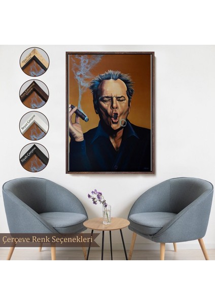 ^#canvas Serie Puro Içen Jack Nicholson TABLOSU-7935 fırsatları