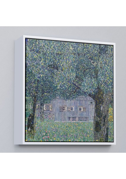 canvas Serie Gustav Klimt'in Avusturya'daki Çiftlik Evi TABLOSU-8343