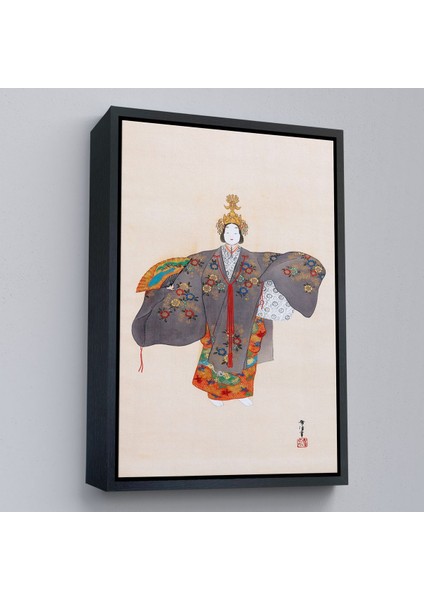 canvas Serie Kamisaka Sekka - Japon Kadın TABLOSU-8046