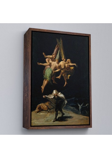 canvas Serie Francisco Goya - Witches Flight Cadıların Uçusu TABLOSU-7794