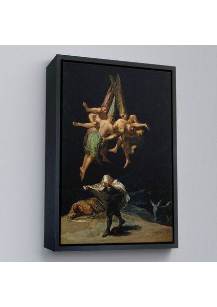 canvas Serie Francisco Goya - Witches Flight Cadıların Uçusu TABLOSU-7794