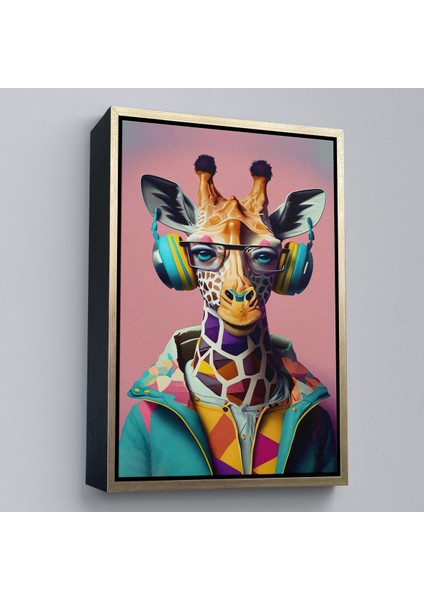 canvas Serie Sevimli Zürafa TABLOSU-7954 fiyatları