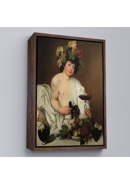 canvas Serie Caravaggio - Bacchus TABLO-8074
