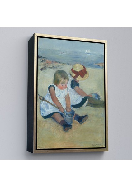 canvas Serie Mary Cassatt - Sahilde Oynayan Çocuklar TABLO-8092 fiyatları
