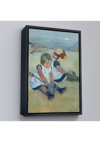 canvas Serie Mary Cassatt - Sahilde Oynayan Çocuklar TABLO-8092 modelleri