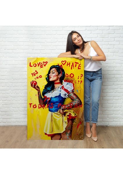 canvas Serie Zehirli Elma TABLOSU-7783 fiyatları