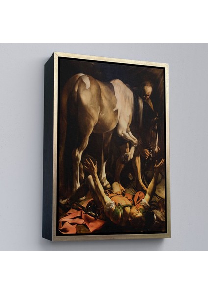 canvas Serie Caravaggio - Aziz Paul'un Dönüşümü Tablo - The Conversion Of Saint PAUL-8104