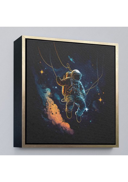 canvas Serie Uzayda Sallanan Astronot TABLOSU-8312 modelleri