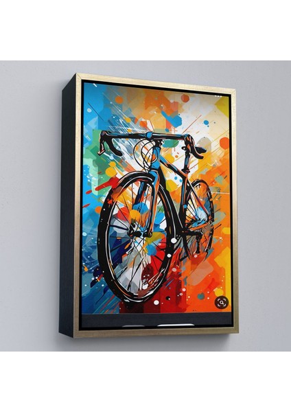 canvas Serie Yarış Bisikleti TABLO-7703