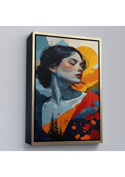 ^#canvas Serie Soyut Güzel Kadın TABLOSU-7922 modelleri