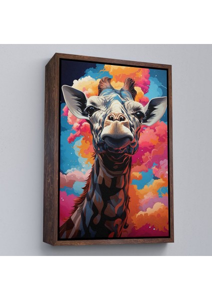 canvas Serie Sevimli Zürafa TABLOSU-7773