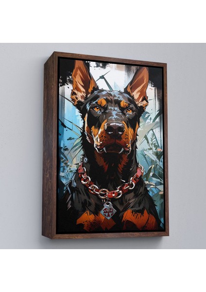 canvas Serie Doberman TABLOSU-7828