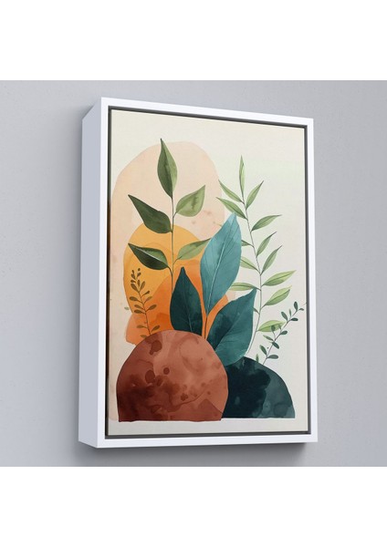 ^#canvas Serie Iskandinav Tarzı Soft Çiiçekler TABLO-7590