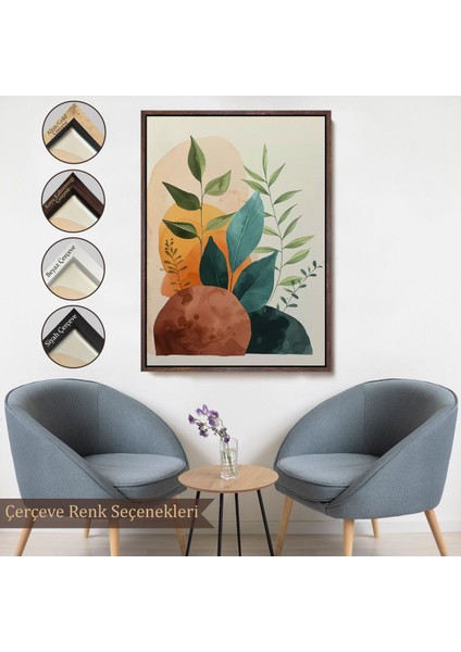 ^#canvas Serie Iskandinav Tarzı Soft Çiiçekler TABLO-7590 fırsatları