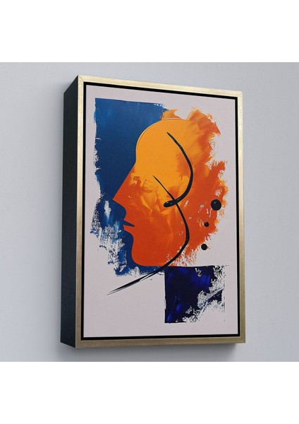 canvas Serie Yağlıboya Görünümlü Soyut Insan Silüeti TABLO-7650 fiyatları