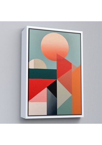 ^#canvas Serie Modern Desenli Soyut TABLO-7553