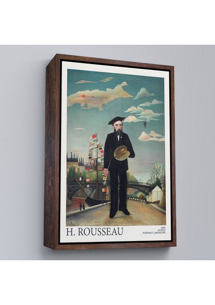 canvas Serie Henri Rousseau Kendi TABLOSU-7323