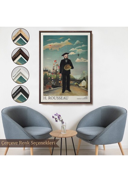 canvas Serie Henri Rousseau Kendi TABLOSU-7323 fırsatları