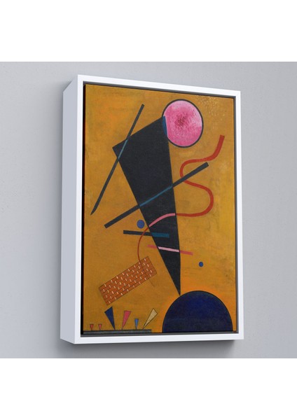^#canvas Serie Vasily Kandinsky Beruhrung Iletişim TABLOSU-7487
