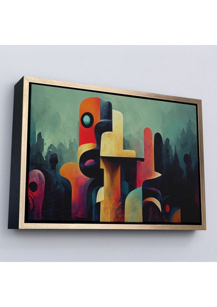 canvas Serie Ilkel Afrika Kabilelerinin Etnik Motif TABLOSU-7275 modelleri