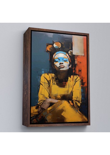 canvas Serie Permalı Kadın TABLOSU-7947