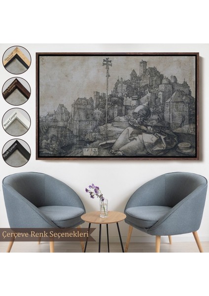 canvas Serie Albrecht Durer - Büyük Aziz Anthony TABLO-7122 fırsatları