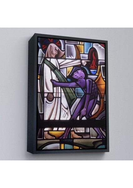 canvas Serie Şeytan Isa'yı Kandırıyor TABLO-7987