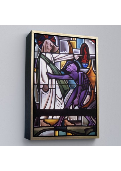 canvas Serie Şeytan Isa'yı Kandırıyor TABLO-7987 modelleri