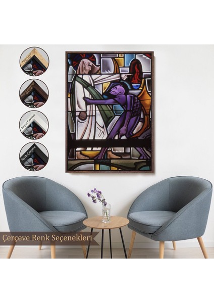 canvas Serie Şeytan Isa'yı Kandırıyor TABLO-7987 fırsatları
