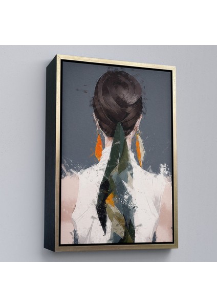 canvas Serie Sırtı Dönük Kadın TABLOSU-7574 fiyatları